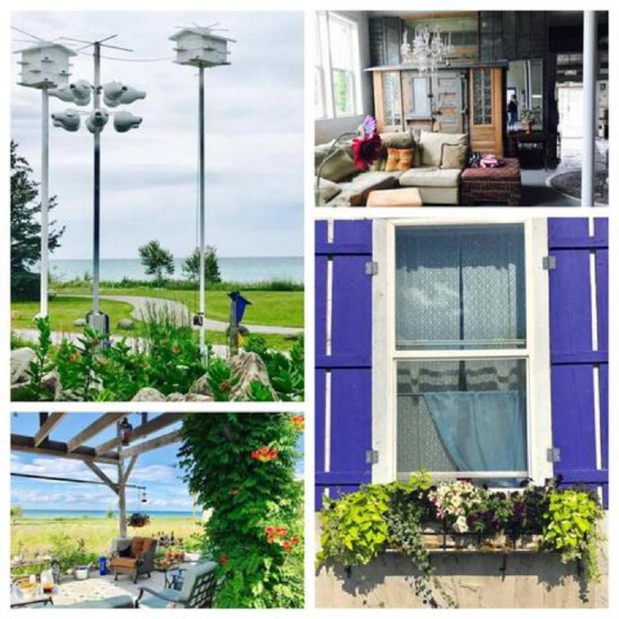 The Purple Martin Lakeside Inn Bird Sanctuary On Lake Huron Rogers City 외부 사진